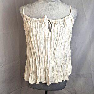 J. Crew Crinkled Tank Top New With Tags